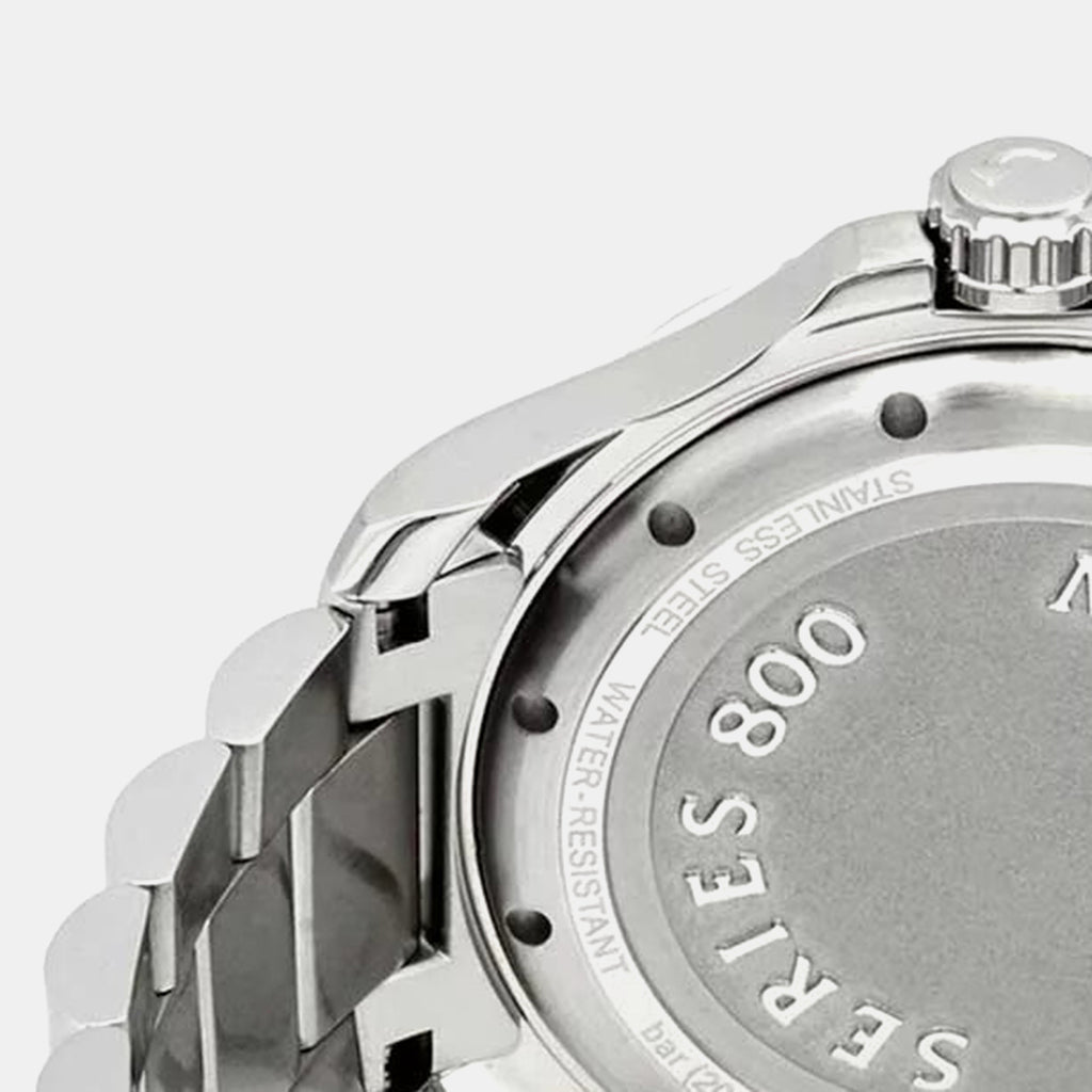 Series 800 Men Quartz Black Dial Analog Stainless Steel Watch 2600152