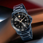 Series 800 Men Quartz Black Dial Analog Stainless Steel Watch 2600160