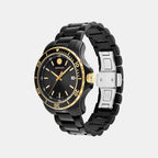Series 800 Men Quartz Black Dial Chronograph Stainless Steel Watch 2600161