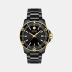 Series 800 Men Quartz Black Dial Chronograph Stainless Steel Watch 2600161