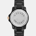 Series 800 Men Quartz Black Dial Analog Stainless Steel Watch 2600162