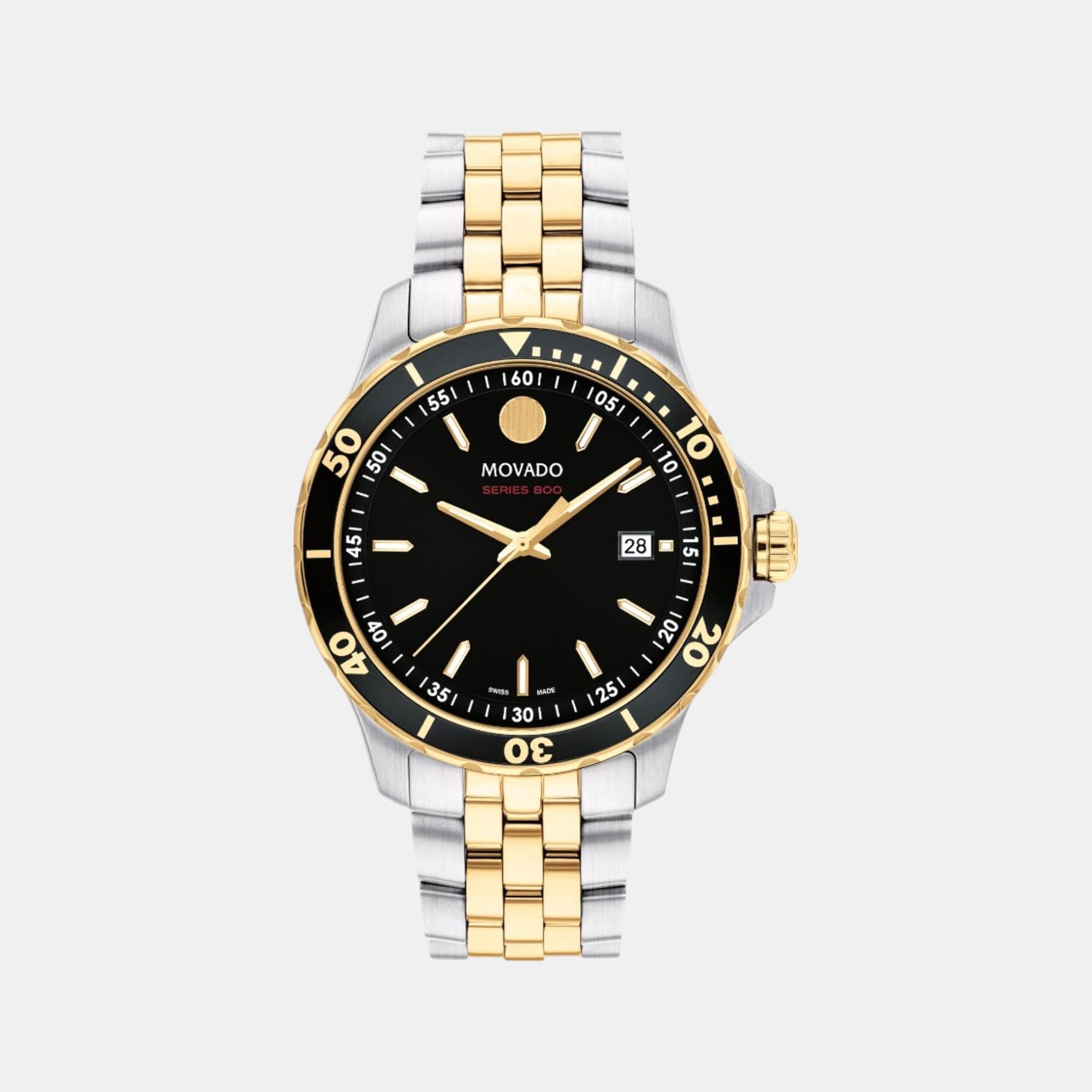 Movado Round Black Analog watch