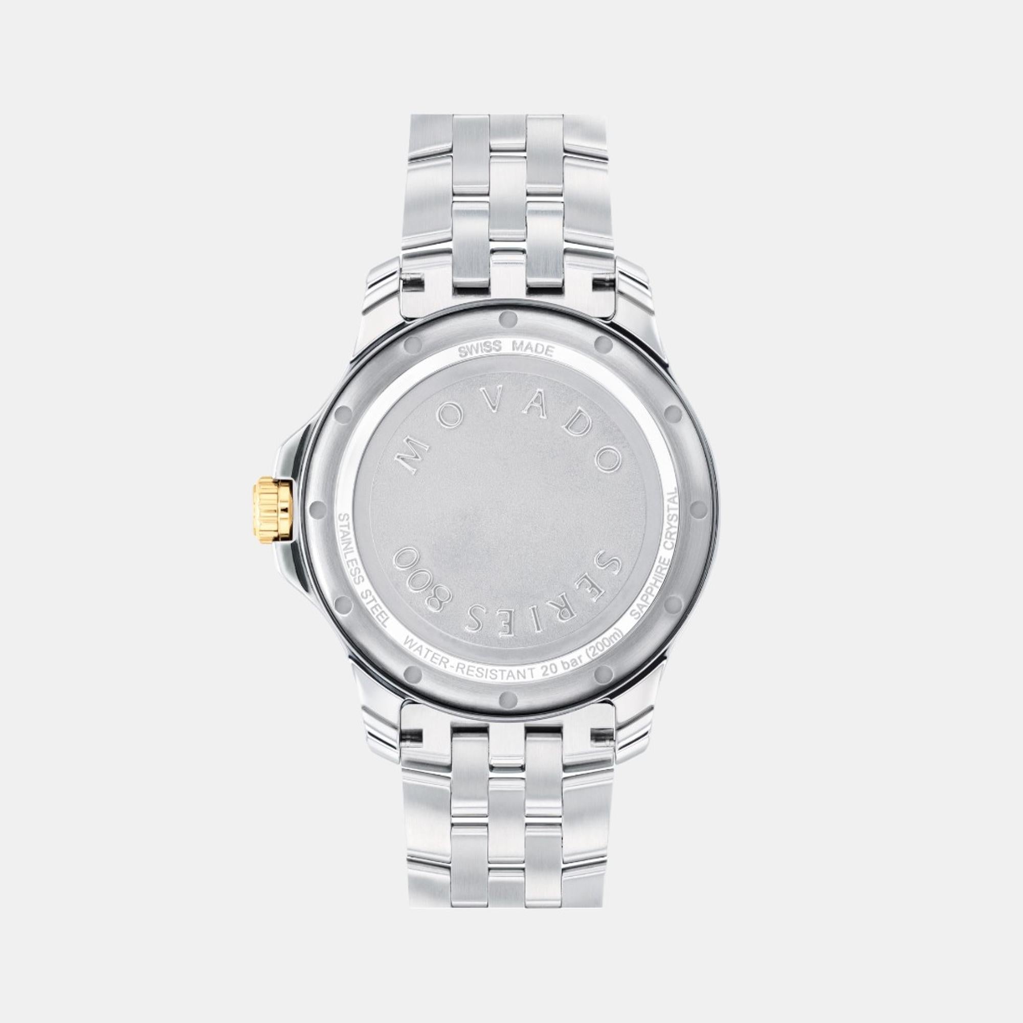 Movado Men Round Black watch