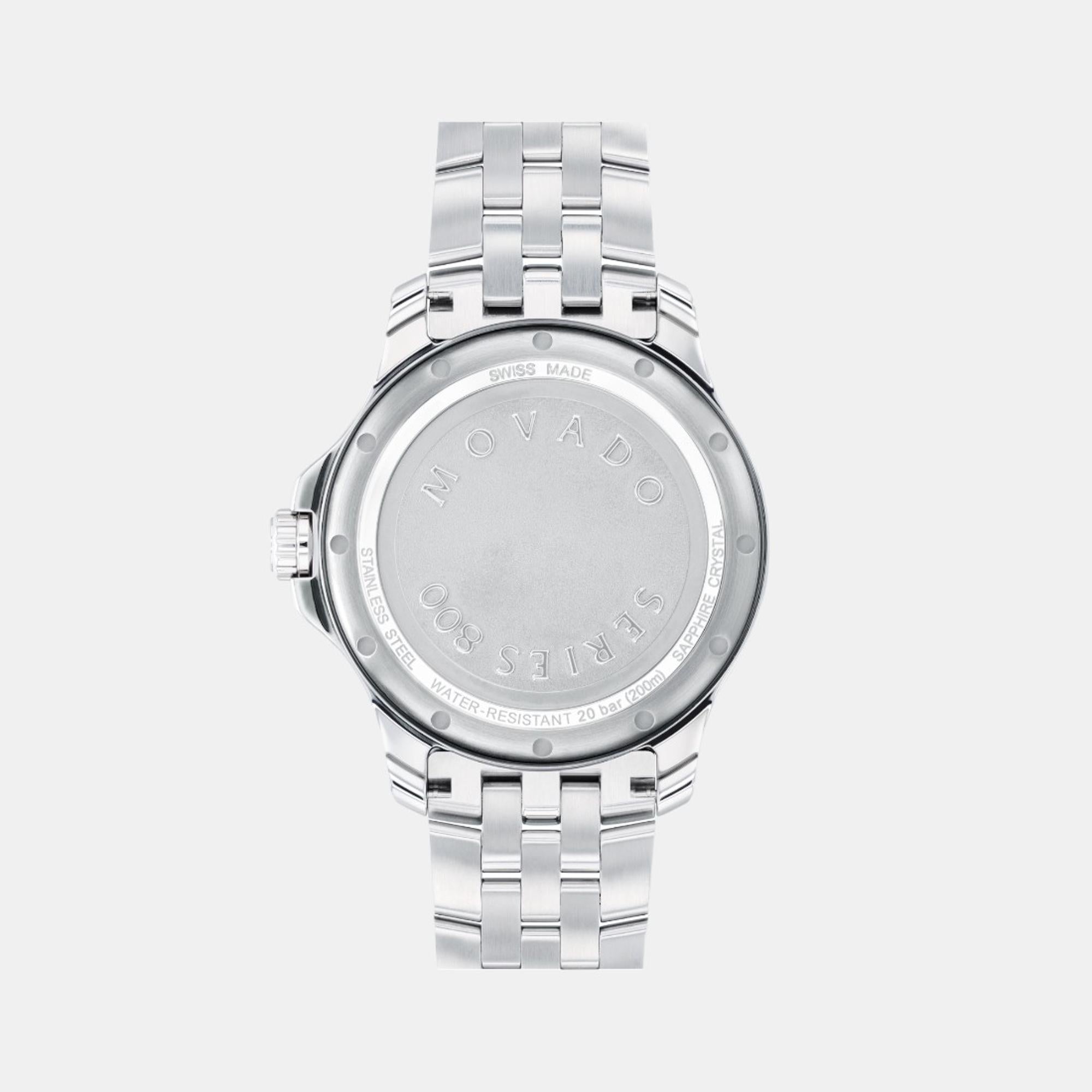 Movado Men Round Blue watch