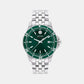 Men Analog Green Stainless Steel Watch 2600184