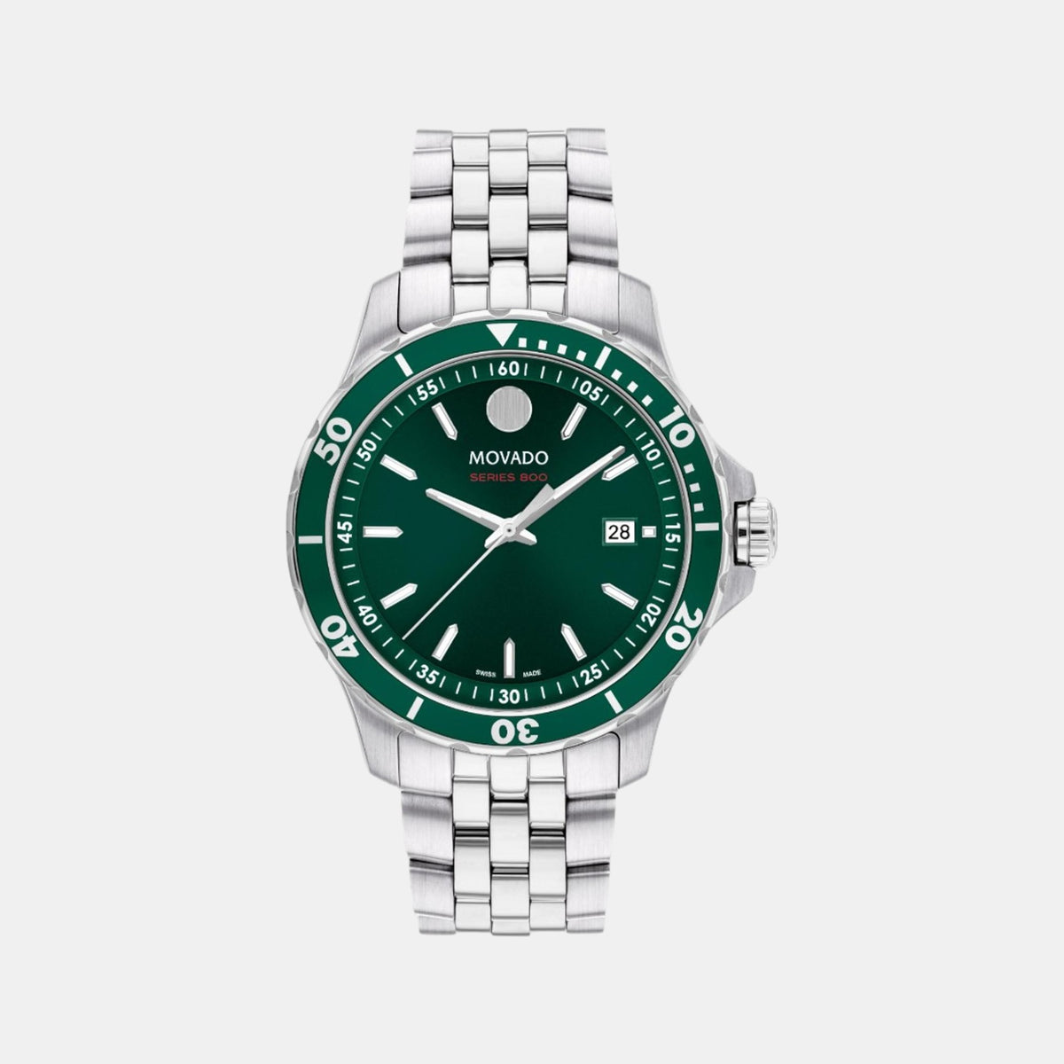 Movado Round Green Analog watch