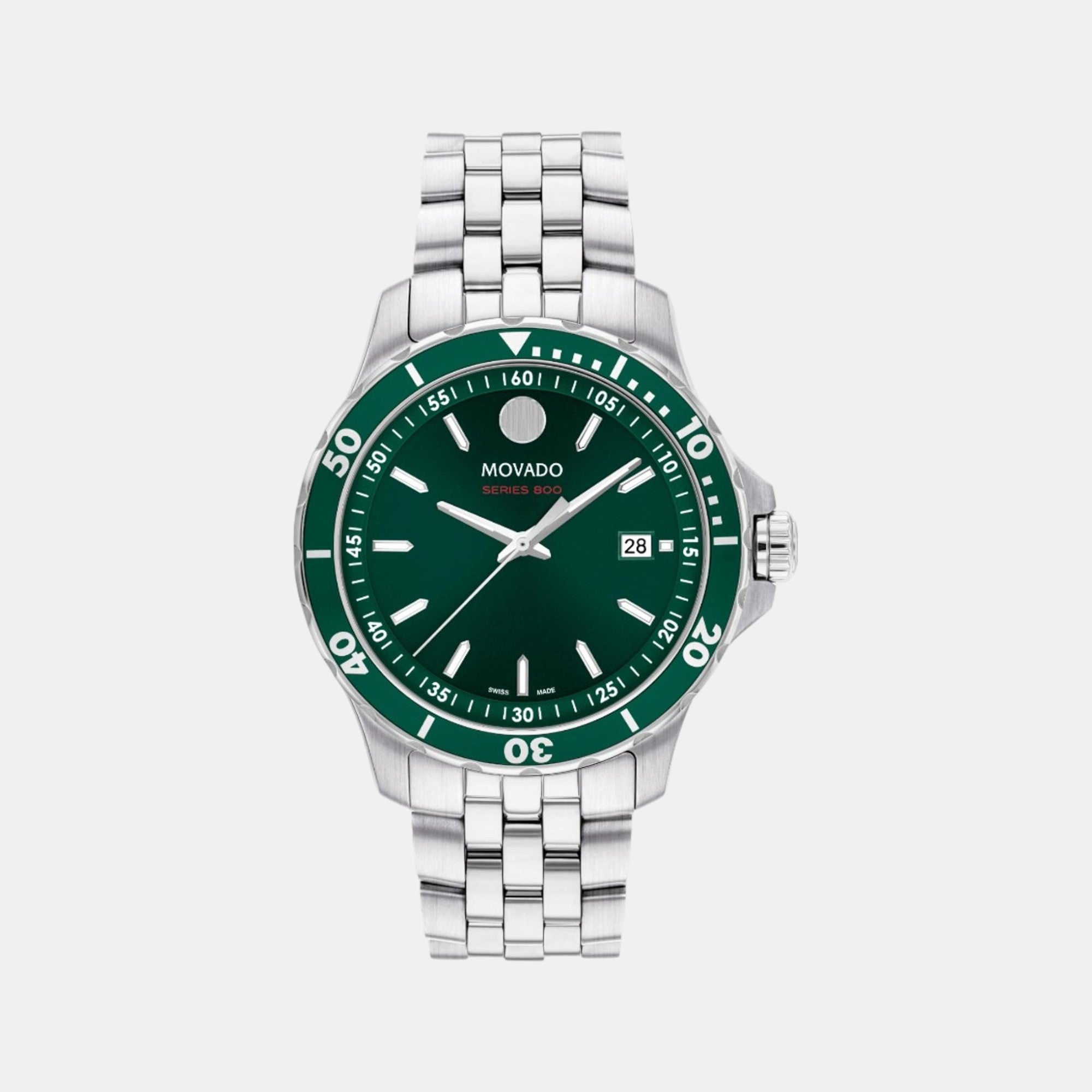 Movado Round Green Analog watch