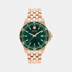 Movado Round Green Analog watch