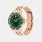 Men Analog Green Stainless Steel Watch 2600185