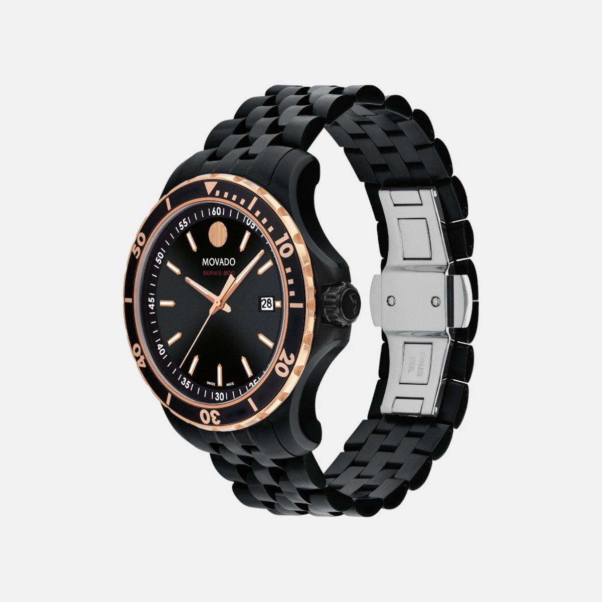 Movado 42 mm Round Quartz watch