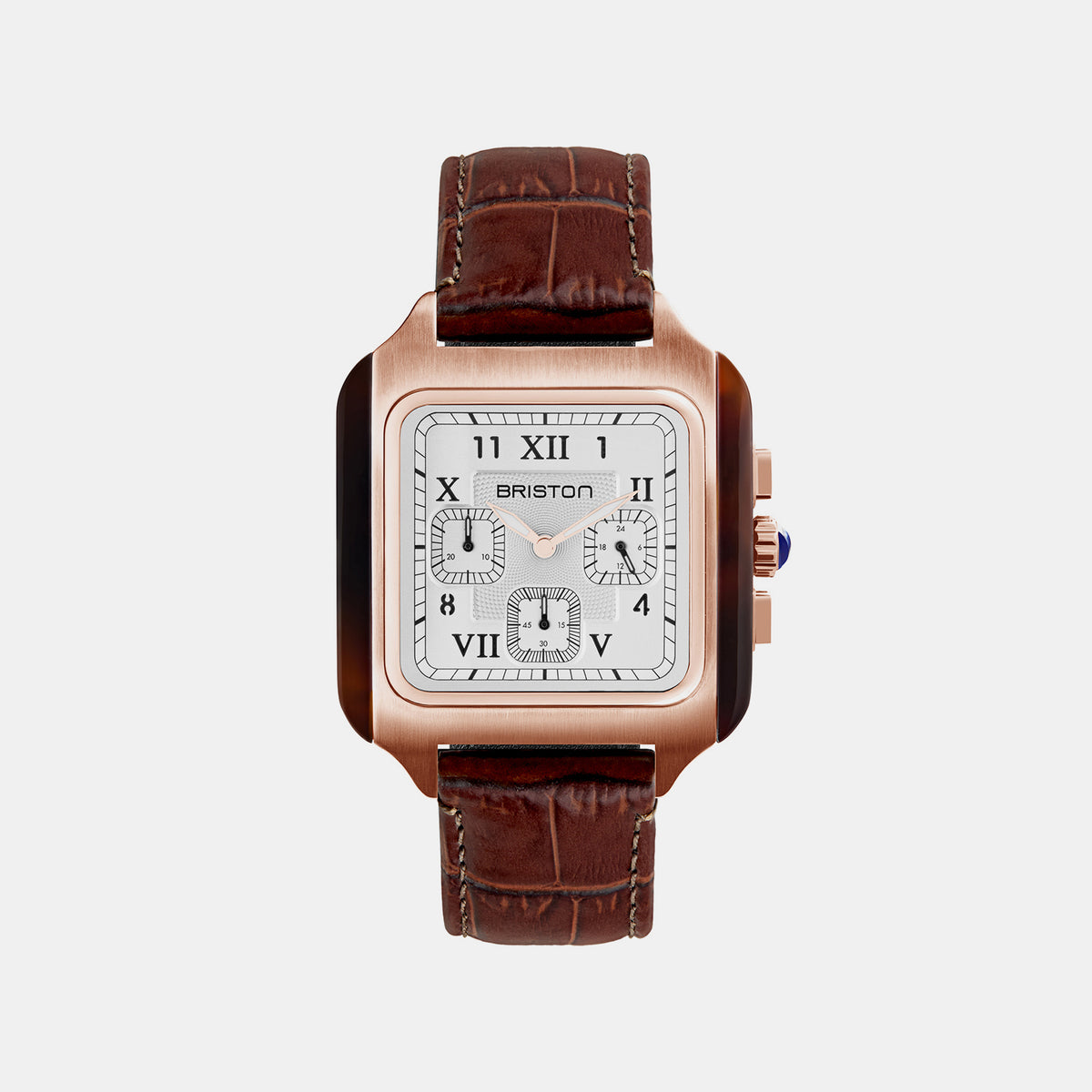 Men Quartz White Dial Chronograph Leather Watch 261838.FPRA.T.2.LABR