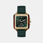 Men Quartz Green Dial Chronograph Leather Watch 261838.FPYA.T.10.LABG
