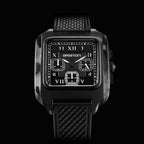 Men Quartz Black Dial Chronograph Rubber Watch 261838.PBAM.GT.3.FB