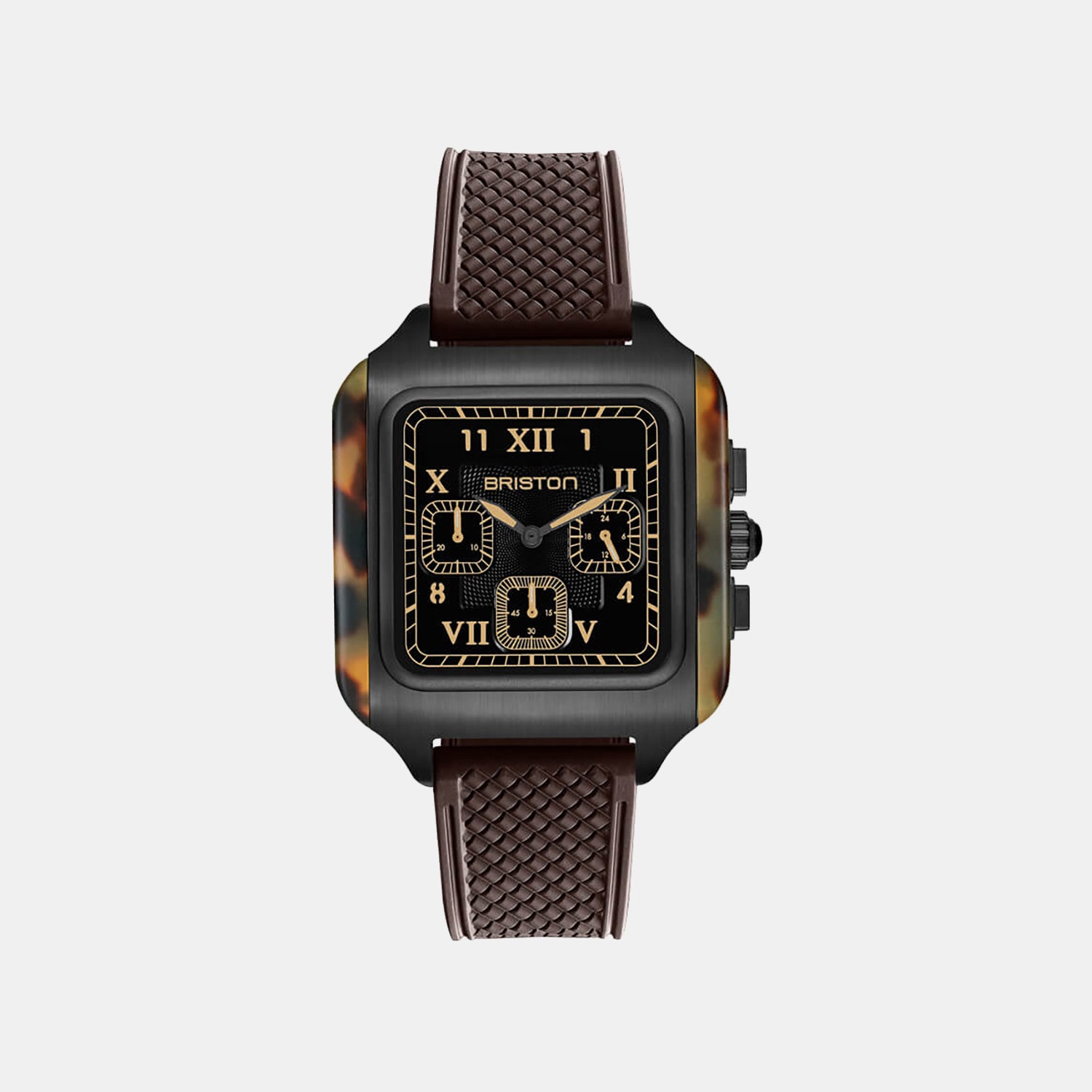 Men Quartz Black Dial Chronograph Rubber Watch 261838.PBAM.TS.5.FBR