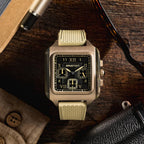 Unisex Quartz Black Dial Chronograph Rubber Watch 261838.PKAM.TJ.19.FK