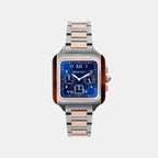 Men Quartz Blue Dial Chronograph Stainless Steel Watch 261838.PRA.T.9.SB