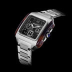 Unisex Quartz Black Dial Chronograph Stainless Steel Watch 261838.SA.T.1.SB