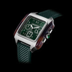 Men Quartz Green Dial Chronograph Rubber Watch 261838.SA.T.10.FBG
