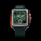 Men Quartz Green Dial Chronograph Rubber Watch 261838.SA.T.10.FBG