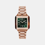 Women Quartz Green Dial Analog Stainless Steel Watch 262030.FPRA.T.10.SB