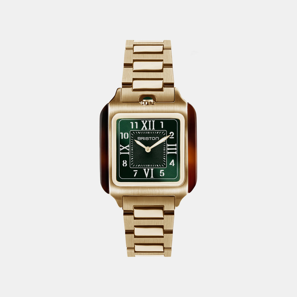 Women Quartz Green Dial Analog Stainless Steel Watch 262030.FPYA.T.10.SB