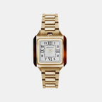 Women Quartz White Dial Analog Stainless Steel Watch 262030.FPYA.T.2.SB