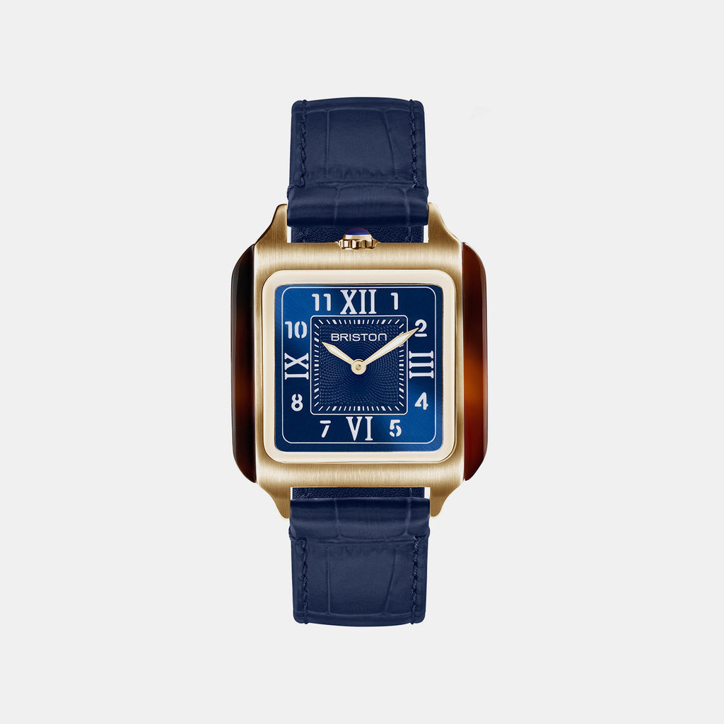 Women Quartz Blue Dial Analog Leather Watch 262030.FPYA.T.9.LANV