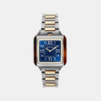 Women Quartz Blue Dial Analog Stainless Steel Watch 262030.PYA.T.9.SB