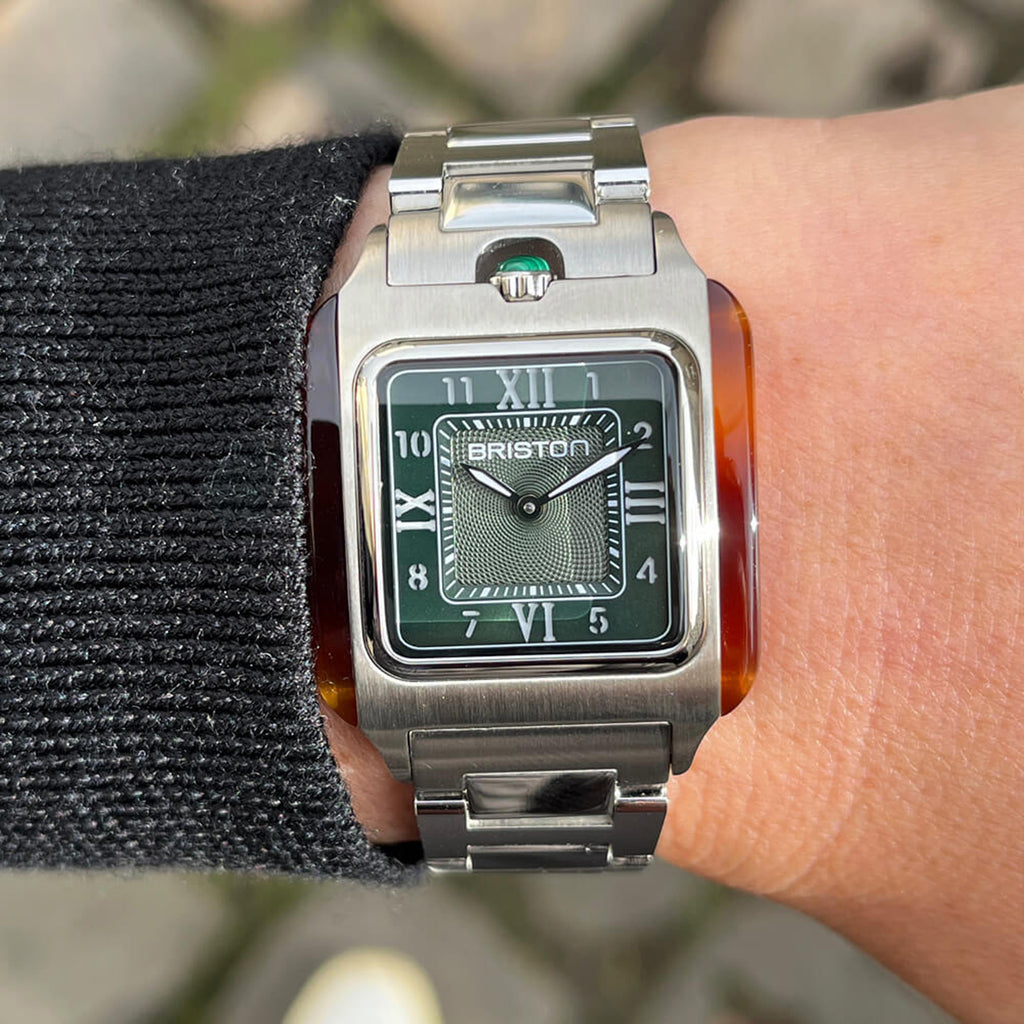 Women Quartz Green Dial Analog Stainless Steel Watch 262030.SA.T.10.SB