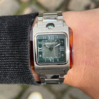 Women Quartz Green Dial Analog Stainless Steel Watch 262030.SA.T.10.SB