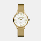 Atlantic Women Quartz Mother Of Pearl Dial Analog Mesh Watch 29038.45.08MB-1