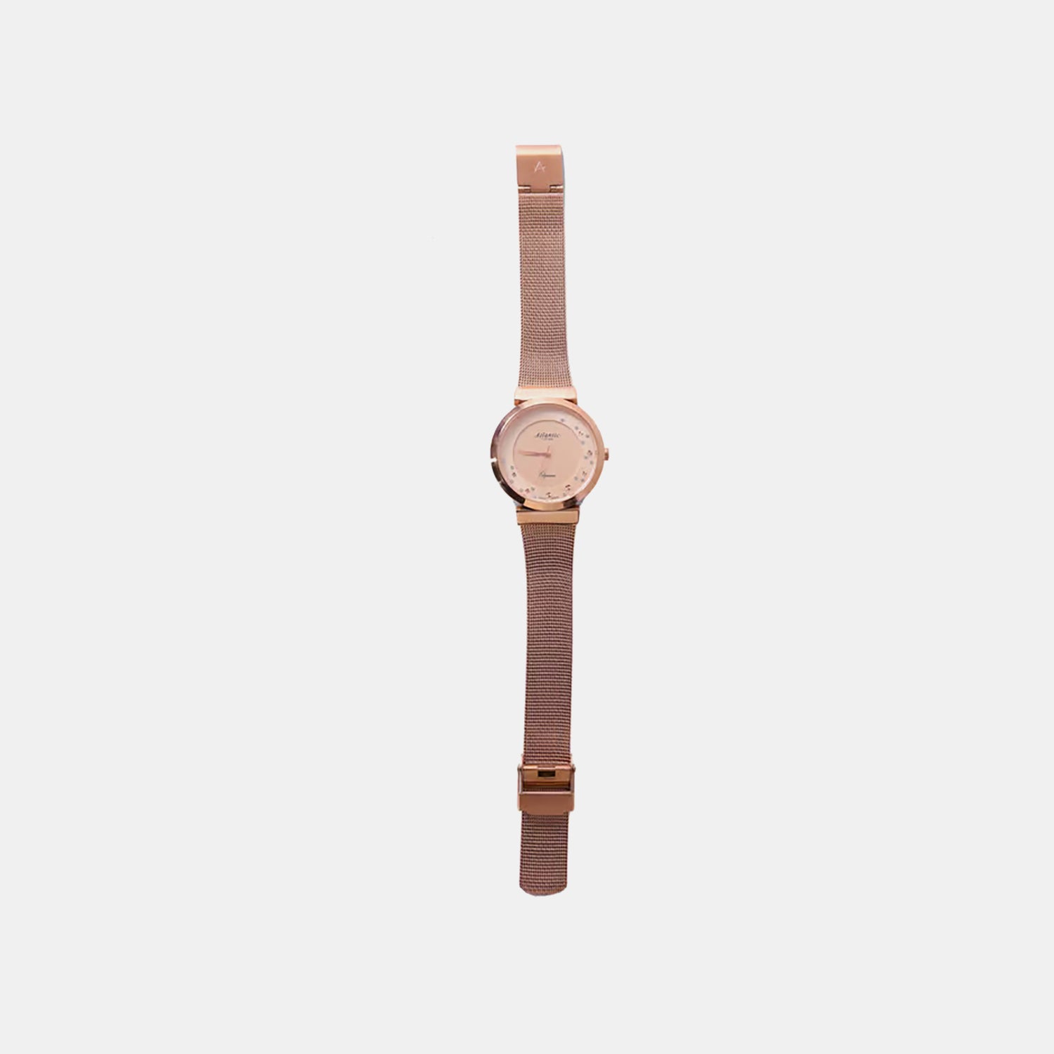 Women Quartz Copper Dial Analog Stainless Steel Watch 29039.44.79MB