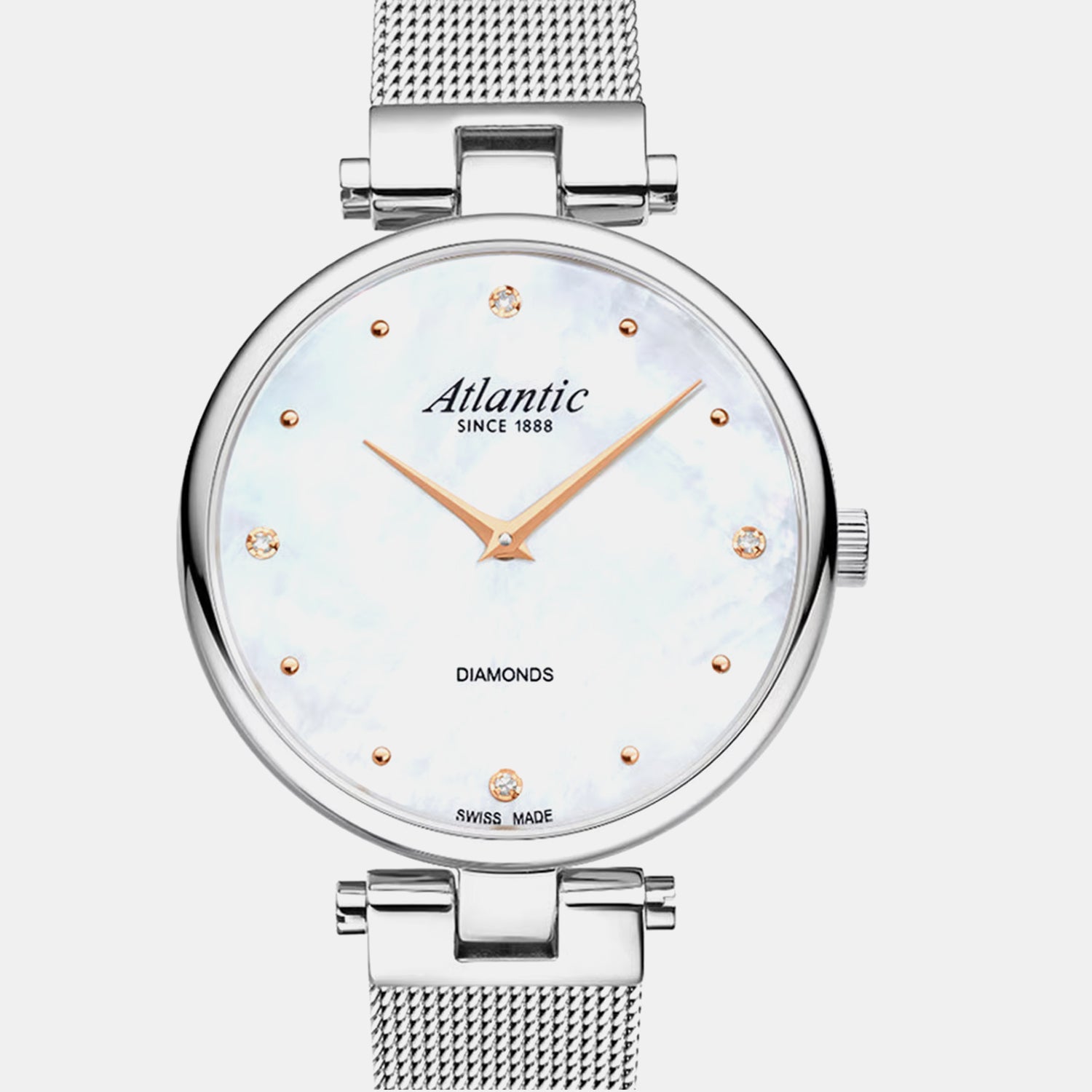Women Quartz Mother Of Pearl Dial Analog Stainless Steel Watch 29044.41.07RMB