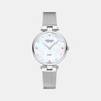 Women Quartz Mother Of Pearl Dial Analog Stainless Steel Watch 29044.41.09MB