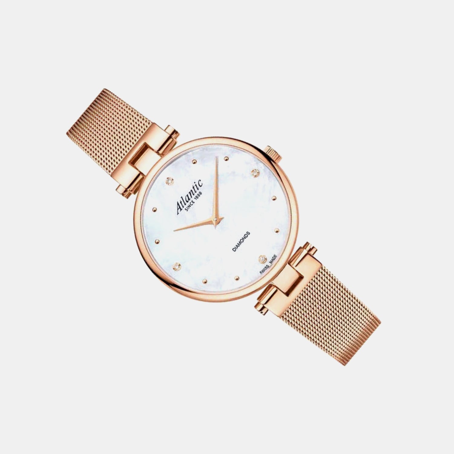 Women Quartz Mother Of Pearl Dial Analog Stainless Steel Watch 29044.44.07RMB