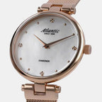 Women Quartz Mother Of Pearl Dial Analog Stainless Steel Watch 29044.44.07RMB