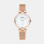 Atlantic Women Quartz Mother Of Pearl Dial Analog Mesh Watch 29044.44.07RMB-1