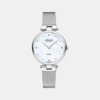 Women Quartz Mother Of Pearl Dial Analog Stainless Steel Watch 29044.41.09MB