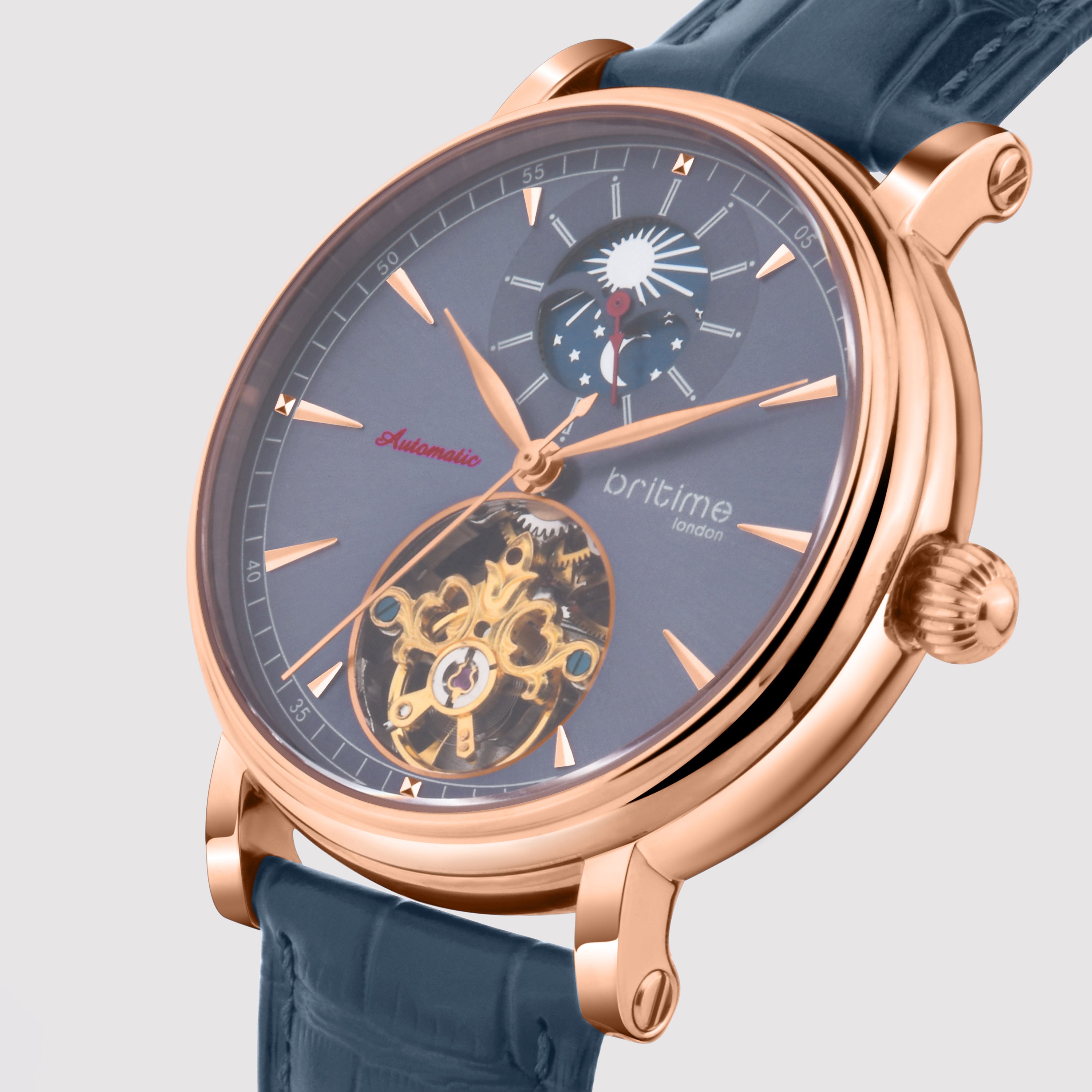 Britime 42 mm Round Automatic watch