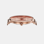 Michael Kors Women Round Rose Gold watch