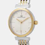 Women Quartz Silver Dial Analog Metal Watch 2013D-M1203