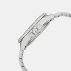 Enticer Unisex Quartz Black Dial Analog Stainless Steel Watch A2197