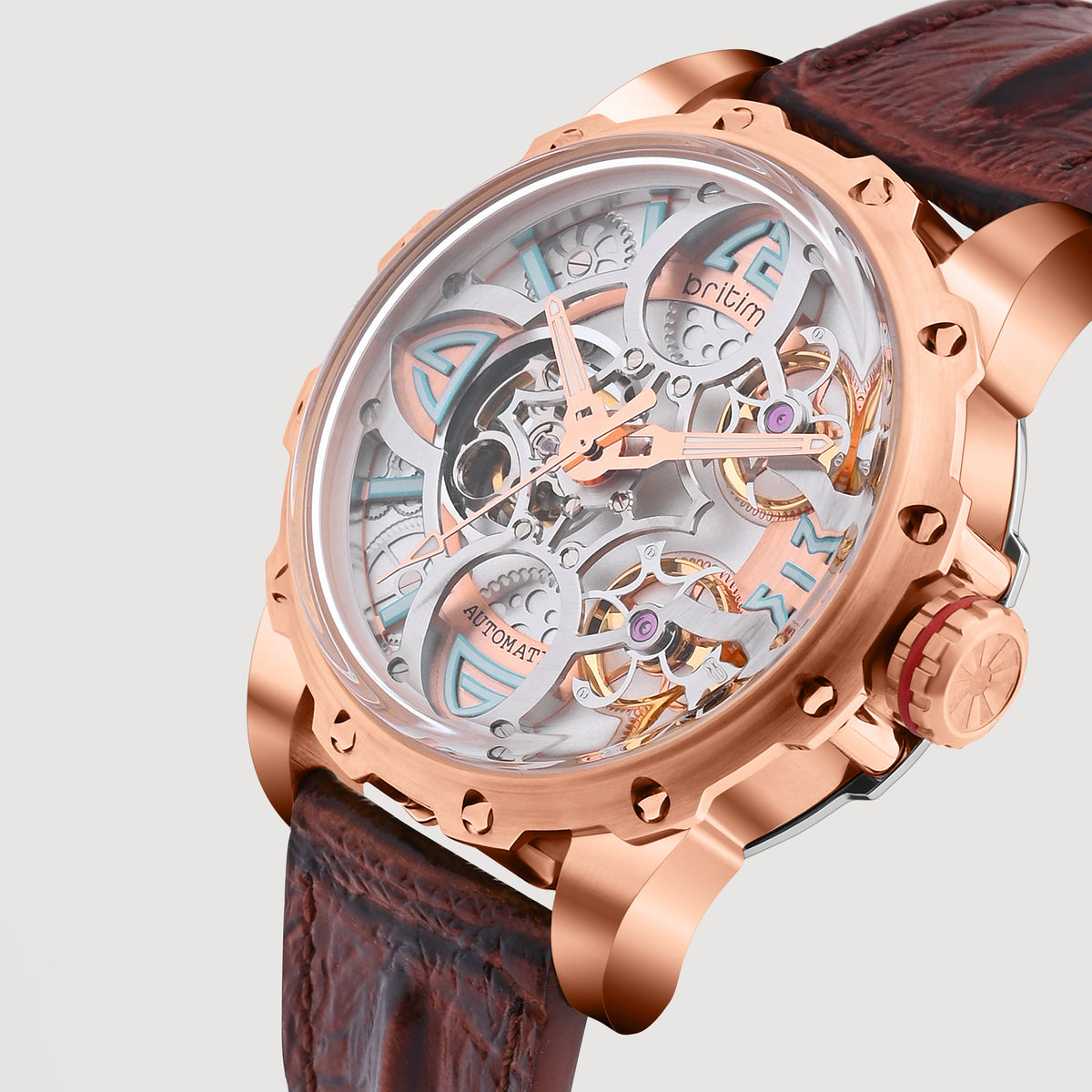 Britime 45 mm Round Automatic watch