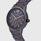 Men Quartz Gun Dial Multi-Function Metal Watch 8008M-L8816