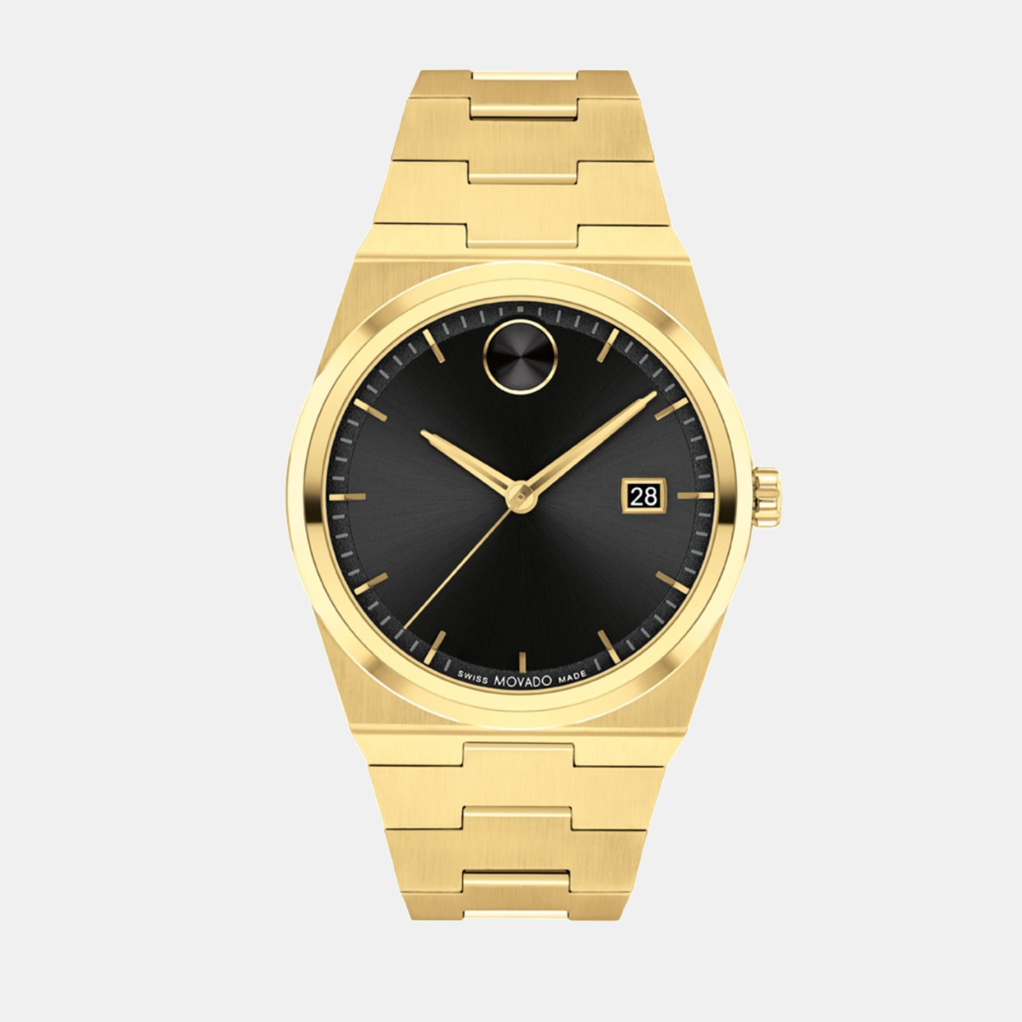 Movado Round Black Analog watch