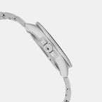 Enticer Men Quartz Black Dial Analog Stainless Steel Watch MDV-107D-3AV A2192