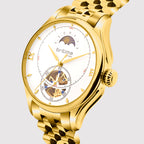 Men Automatic Silver Dial Analog Stainless Steel Watch 479-M20202