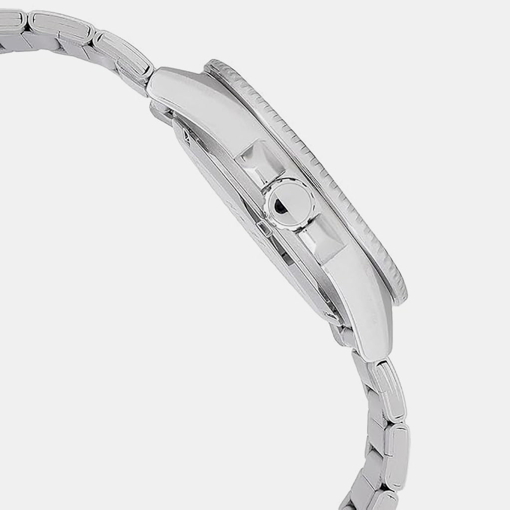 Enticer Men Quartz Black Dial Analog Stainless Steel Watch A2190