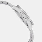 Enticer Men Quartz Black Dial Analog Stainless Steel Watch A2190