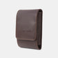 Brown Leather Single Watch Pouch Organizer